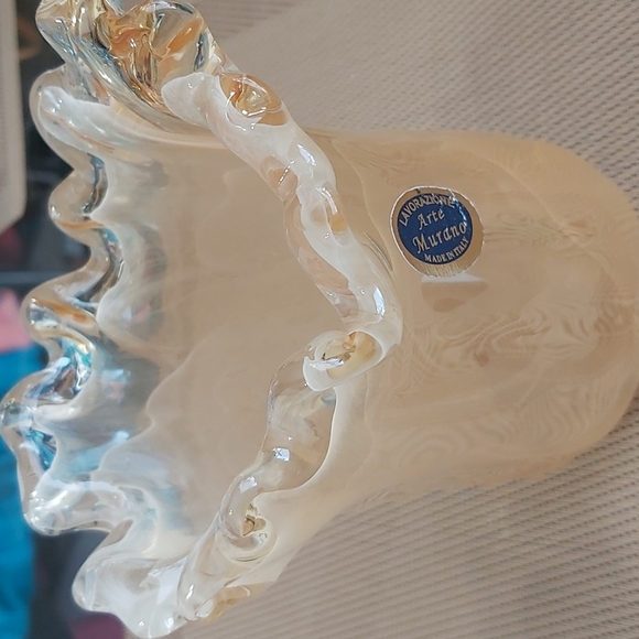 Murano Lavorazione Arte Set of two vases - Picture 4 of 8